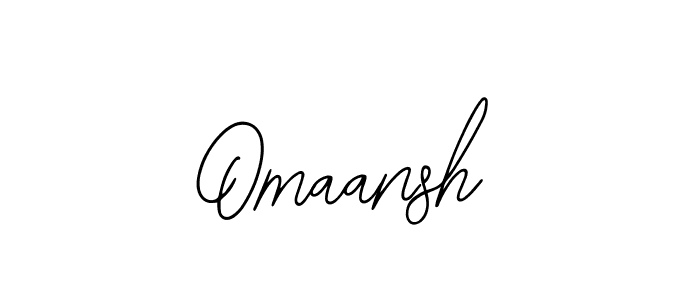 It looks lik you need a new signature style for name Omaansh. Design unique handwritten (Bearetta-2O07w) signature with our free signature maker in just a few clicks. Omaansh signature style 12 images and pictures png