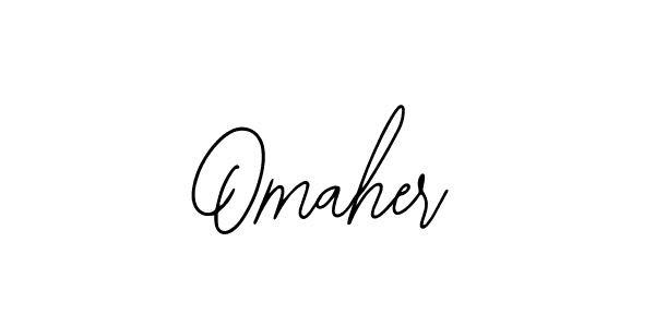 Omaher stylish signature style. Best Handwritten Sign (Bearetta-2O07w) for my name. Handwritten Signature Collection Ideas for my name Omaher. Omaher signature style 12 images and pictures png