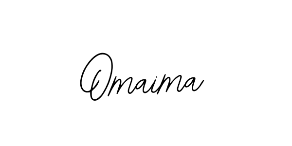 How to make Omaima signature? Bearetta-2O07w is a professional autograph style. Create handwritten signature for Omaima name. Omaima signature style 12 images and pictures png