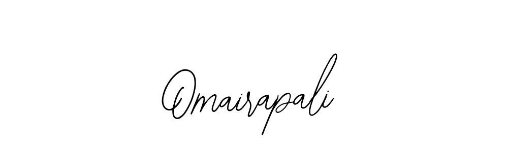 if you are searching for the best signature style for your name Omairapali. so please give up your signature search. here we have designed multiple signature styles  using Bearetta-2O07w. Omairapali signature style 12 images and pictures png