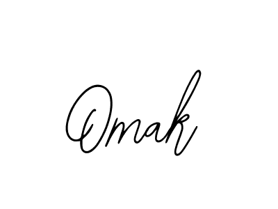 Omak stylish signature style. Best Handwritten Sign (Bearetta-2O07w) for my name. Handwritten Signature Collection Ideas for my name Omak. Omak signature style 12 images and pictures png