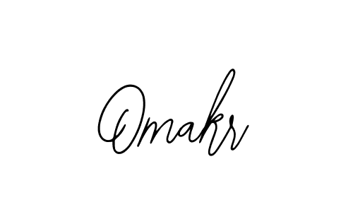 How to make Omakr signature? Bearetta-2O07w is a professional autograph style. Create handwritten signature for Omakr name. Omakr signature style 12 images and pictures png