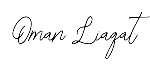 Transform the name Oman Liaqat into a signature masterpiece using Bearetta-2O07w font. Ideal for photographers, artists, and creators looking for watermarks. Oman Liaqat signature style 12 images and pictures png