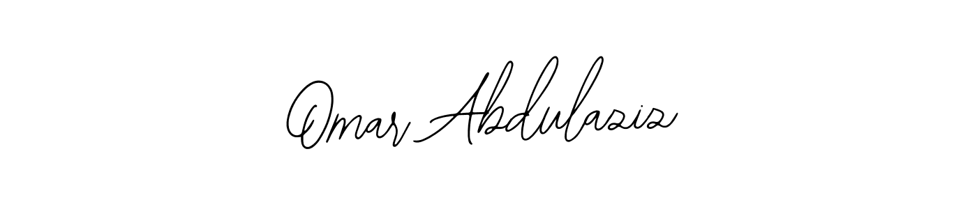 Use a signature maker to create a handwritten signature online. With this signature software, you can design (Bearetta-2O07w) your own signature for name Omar Abdulaziz. Omar Abdulaziz signature style 12 images and pictures png