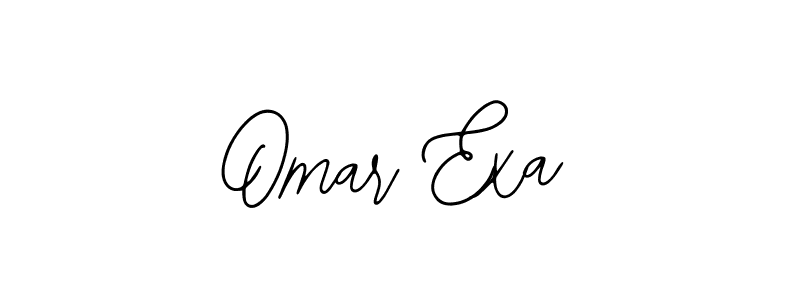 This is the best signature style for the Omar Exa name. Also you like these signature font (Bearetta-2O07w). Mix name signature. Omar Exa signature style 12 images and pictures png