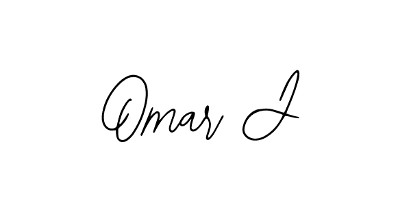 Similarly Bearetta-2O07w is the best handwritten signature design. Signature creator online .You can use it as an online autograph creator for name Omar J. Omar J signature style 12 images and pictures png