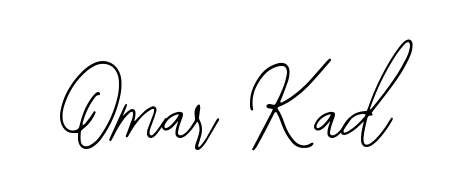 Express your personality with a custom Omar Kad signature crafted with Bearetta-2O07w typography. Free transparent PNG download available. Omar Kad signature style 12 images and pictures png