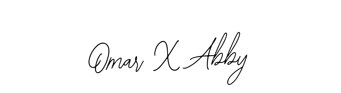 The best way (Bearetta-2O07w) to make a short signature is to pick only two or three words in your name. The name Omar X Abby include a total of six letters. For converting this name. Omar X Abby signature style 12 images and pictures png