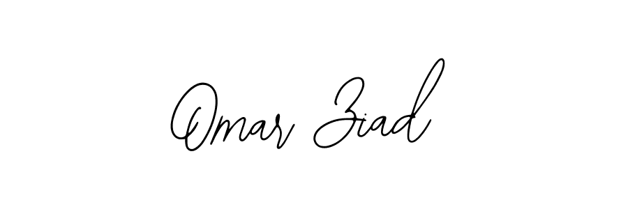 How to make Omar Ziad signature? Bearetta-2O07w is a professional autograph style. Create handwritten signature for Omar Ziad name. Omar Ziad signature style 12 images and pictures png