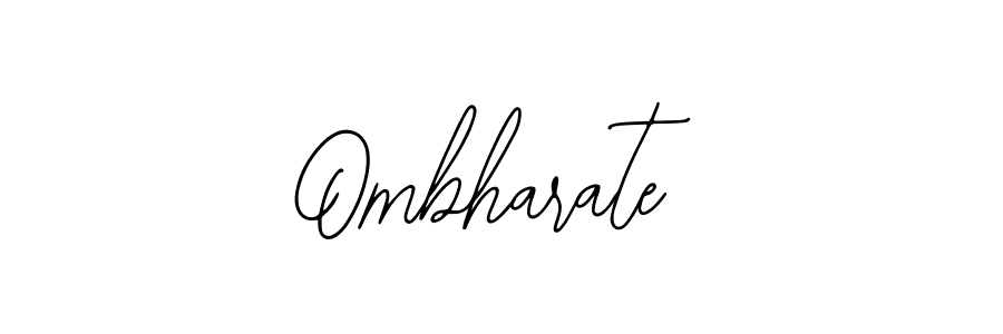 if you are searching for the best signature style for your name Ombharate. so please give up your signature search. here we have designed multiple signature styles  using Bearetta-2O07w. Ombharate signature style 12 images and pictures png