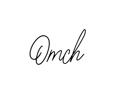 You should practise on your own different ways (Bearetta-2O07w) to write your name (Omch) in signature. don't let someone else do it for you. Omch signature style 12 images and pictures png