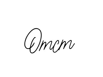 if you are searching for the best signature style for your name Omcm. so please give up your signature search. here we have designed multiple signature styles  using Bearetta-2O07w. Omcm signature style 12 images and pictures png