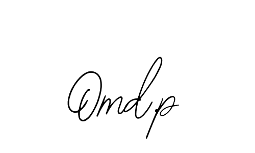 The best way (Bearetta-2O07w) to make a short signature is to pick only two or three words in your name. The name Omd.p include a total of six letters. For converting this name. Omd.p signature style 12 images and pictures png