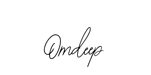 How to Draw Omdeep signature style? Bearetta-2O07w is a latest design signature styles for name Omdeep. Omdeep signature style 12 images and pictures png