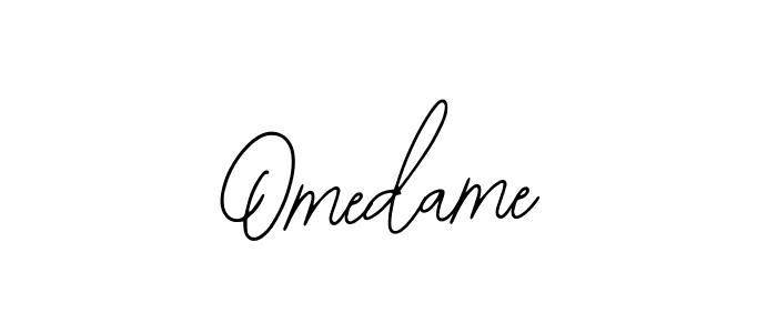 Also You can easily find your signature by using the search form. We will create Omedame name handwritten signature images for you free of cost using Bearetta-2O07w sign style. Omedame signature style 12 images and pictures png