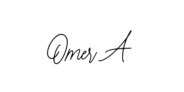 You can use this online signature creator to create a handwritten signature for the name Omer A. This is the best online autograph maker. Omer A signature style 12 images and pictures png