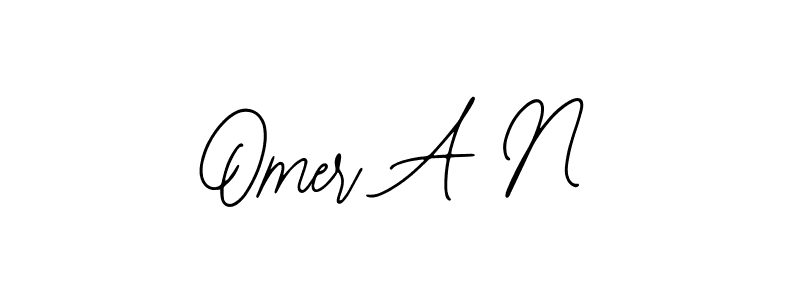 This is the best signature style for the Omer A N name. Also you like these signature font (Bearetta-2O07w). Mix name signature. Omer A N signature style 12 images and pictures png