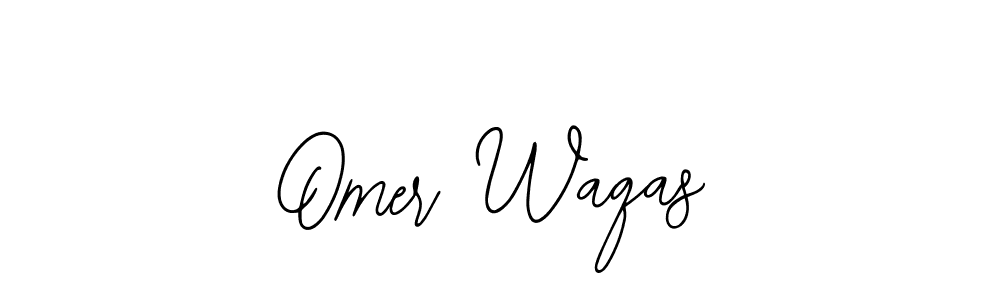 if you are searching for the best signature style for your name Omer Waqas. so please give up your signature search. here we have designed multiple signature styles  using Bearetta-2O07w. Omer Waqas signature style 12 images and pictures png