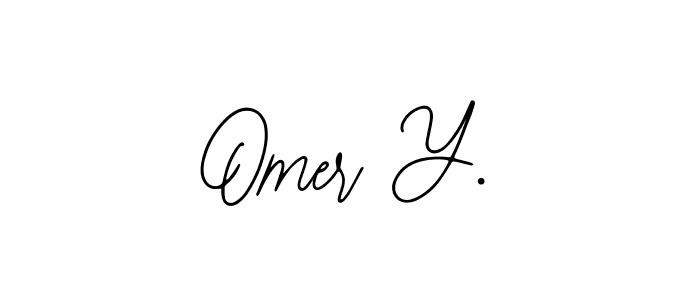 Bearetta-2O07w is a professional signature style that is perfect for those who want to add a touch of class to their signature. It is also a great choice for those who want to make their signature more unique. Get Omer Y. name to fancy signature for free. Omer Y. signature style 12 images and pictures png