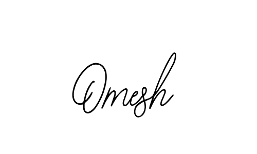 Design your own signature with our free online signature maker. With this signature software, you can create a handwritten (Bearetta-2O07w) signature for name Omesh. Omesh signature style 12 images and pictures png