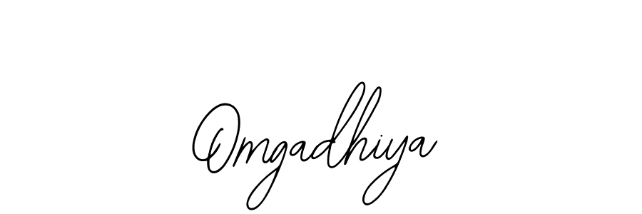 It looks lik you need a new signature style for name Omgadhiya. Design unique handwritten (Bearetta-2O07w) signature with our free signature maker in just a few clicks. Omgadhiya signature style 12 images and pictures png