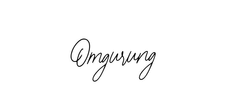 Make a beautiful signature design for name Omgurung. With this signature (Bearetta-2O07w) style, you can create a handwritten signature for free. Omgurung signature style 12 images and pictures png