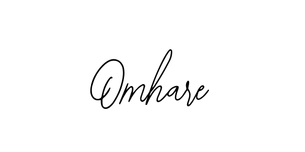 Create a beautiful signature design for name Omhare. With this signature (Bearetta-2O07w) fonts, you can make a handwritten signature for free. Omhare signature style 12 images and pictures png