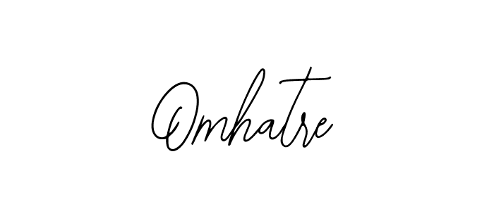 Similarly Bearetta-2O07w is the best handwritten signature design. Signature creator online .You can use it as an online autograph creator for name Omhatre. Omhatre signature style 12 images and pictures png
