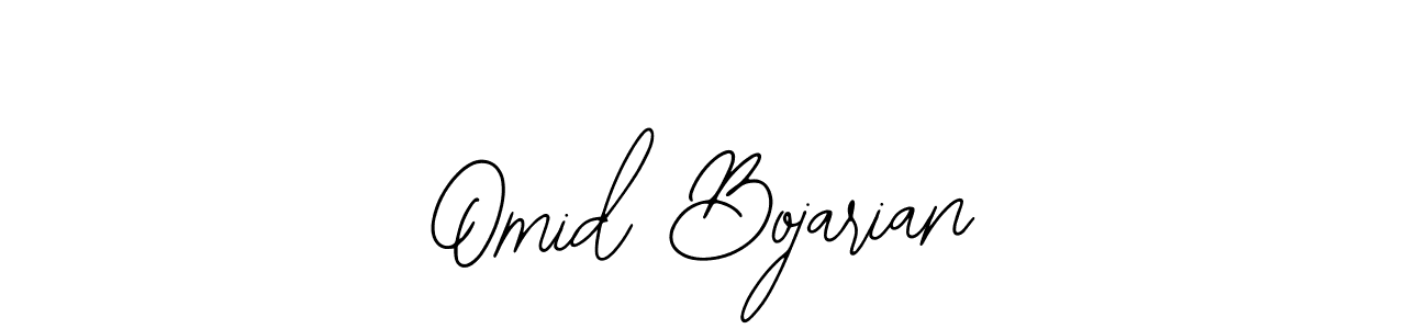 How to make Omid Bojarian name signature. Use Bearetta-2O07w style for creating short signs online. This is the latest handwritten sign. Omid Bojarian signature style 12 images and pictures png