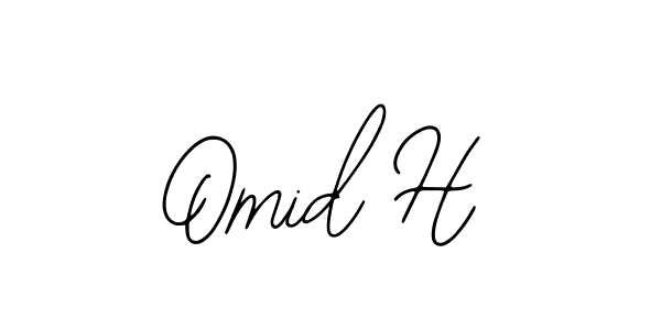 How to Draw Omid H signature style? Bearetta-2O07w is a latest design signature styles for name Omid H. Omid H signature style 12 images and pictures png