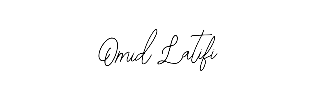 Use a signature maker to create a handwritten signature online. With this signature software, you can design (Bearetta-2O07w) your own signature for name Omid Latifi. Omid Latifi signature style 12 images and pictures png