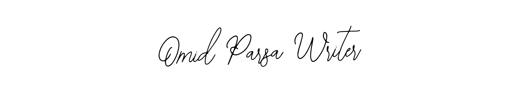 Create a beautiful signature design for name Omid Parsa Writer. With this signature (Bearetta-2O07w) fonts, you can make a handwritten signature for free. Omid Parsa Writer signature style 12 images and pictures png