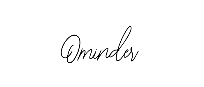 Make a beautiful signature design for name Ominder. Use this online signature maker to create a handwritten signature for free. Ominder signature style 12 images and pictures png