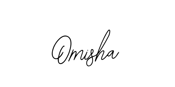 Omisha stylish signature style. Best Handwritten Sign (Bearetta-2O07w) for my name. Handwritten Signature Collection Ideas for my name Omisha. Omisha signature style 12 images and pictures png