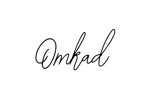 Design your own signature with our free online signature maker. With this signature software, you can create a handwritten (Bearetta-2O07w) signature for name Omkad. Omkad signature style 12 images and pictures png