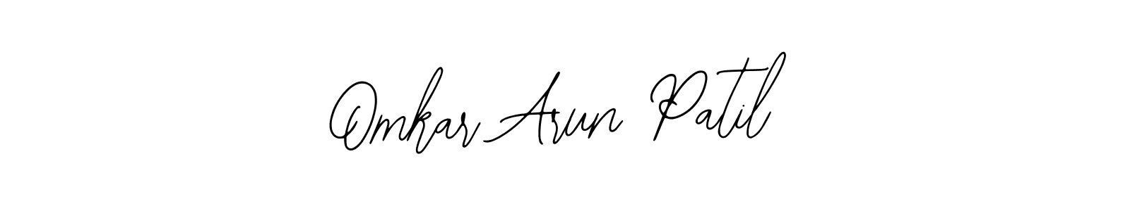 Create a beautiful signature design for name Omkar Arun Patil. With this signature (Bearetta-2O07w) fonts, you can make a handwritten signature for free. Omkar Arun Patil signature style 12 images and pictures png