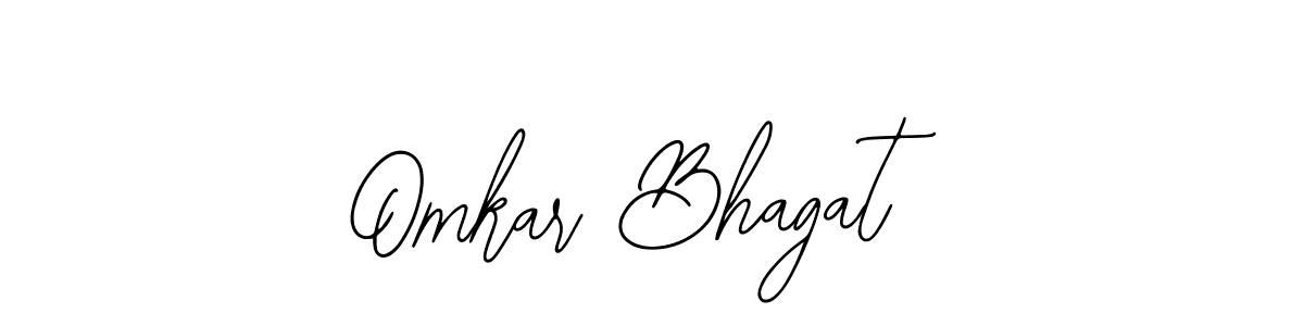 This is the best signature style for the Omkar Bhagat name. Also you like these signature font (Bearetta-2O07w). Mix name signature. Omkar Bhagat signature style 12 images and pictures png
