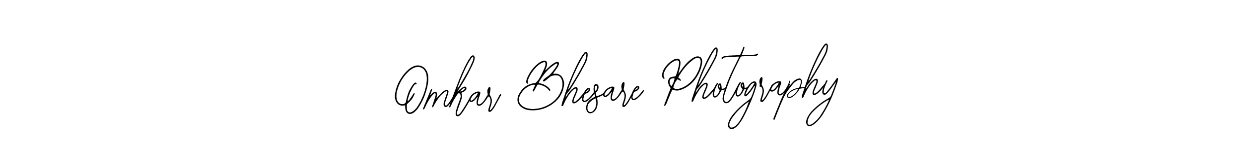 The best way (Bearetta-2O07w) to make a short signature is to pick only two or three words in your name. The name Omkar Bhesare Photography include a total of six letters. For converting this name. Omkar Bhesare Photography signature style 12 images and pictures png