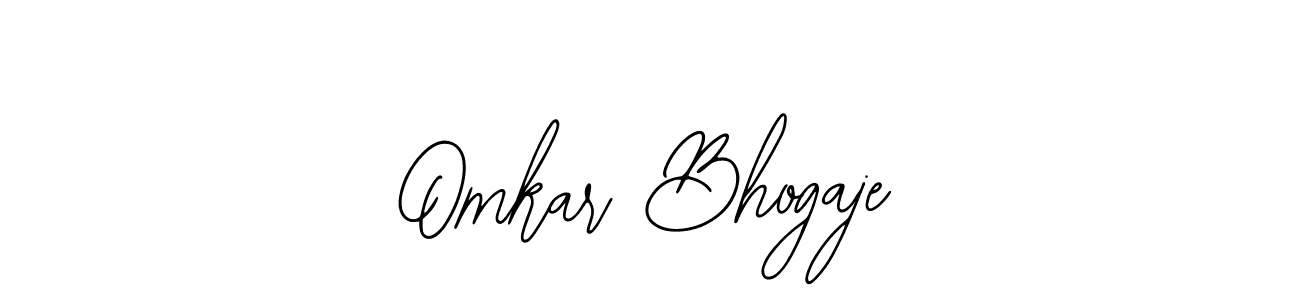 Create a beautiful signature design for name Omkar Bhogaje. With this signature (Bearetta-2O07w) fonts, you can make a handwritten signature for free. Omkar Bhogaje signature style 12 images and pictures png