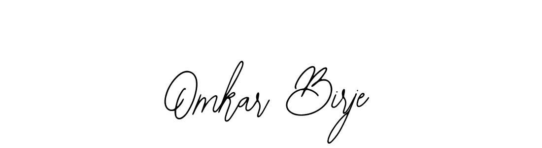 How to make Omkar Birje signature? Bearetta-2O07w is a professional autograph style. Create handwritten signature for Omkar Birje name. Omkar Birje signature style 12 images and pictures png