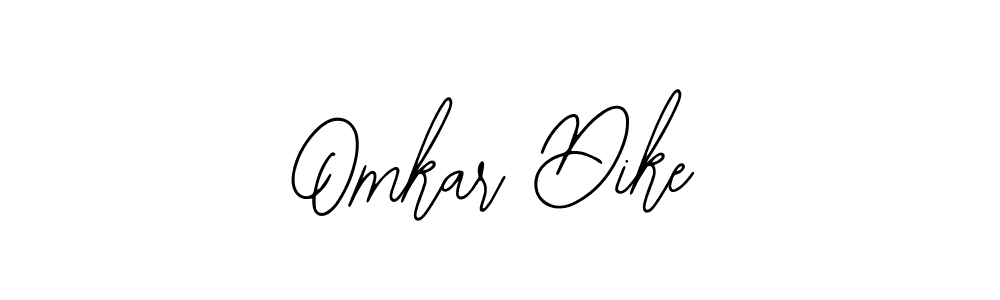 You should practise on your own different ways (Bearetta-2O07w) to write your name (Omkar Dike) in signature. don't let someone else do it for you. Omkar Dike signature style 12 images and pictures png