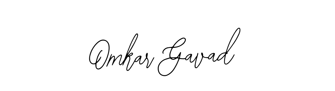 Create a beautiful signature design for name Omkar Gavad. With this signature (Bearetta-2O07w) fonts, you can make a handwritten signature for free. Omkar Gavad signature style 12 images and pictures png
