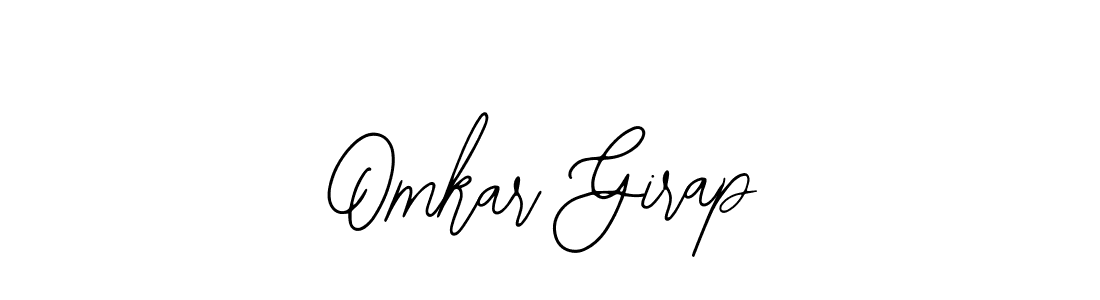 Also we have Omkar Girap name is the best signature style. Create professional handwritten signature collection using Bearetta-2O07w autograph style. Omkar Girap signature style 12 images and pictures png