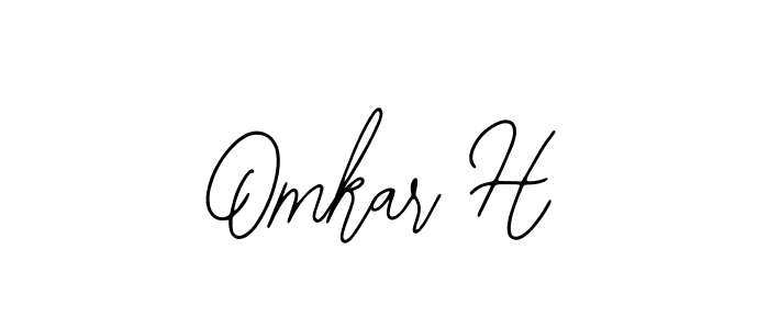 Here are the top 10 professional signature styles for the name Omkar H. These are the best autograph styles you can use for your name. Omkar H signature style 12 images and pictures png