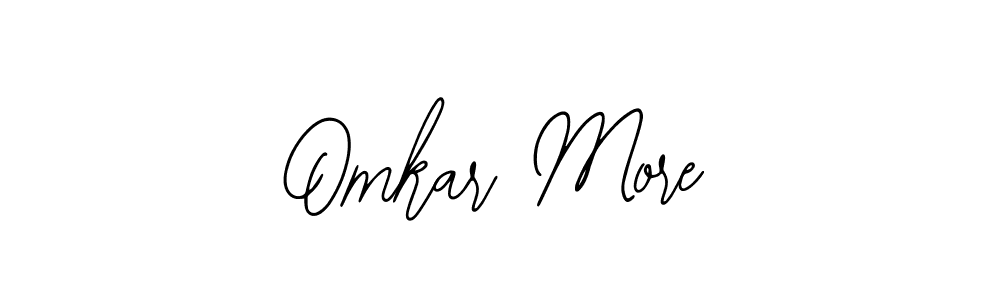 Similarly Bearetta-2O07w is the best handwritten signature design. Signature creator online .You can use it as an online autograph creator for name Omkar More. Omkar More signature style 12 images and pictures png