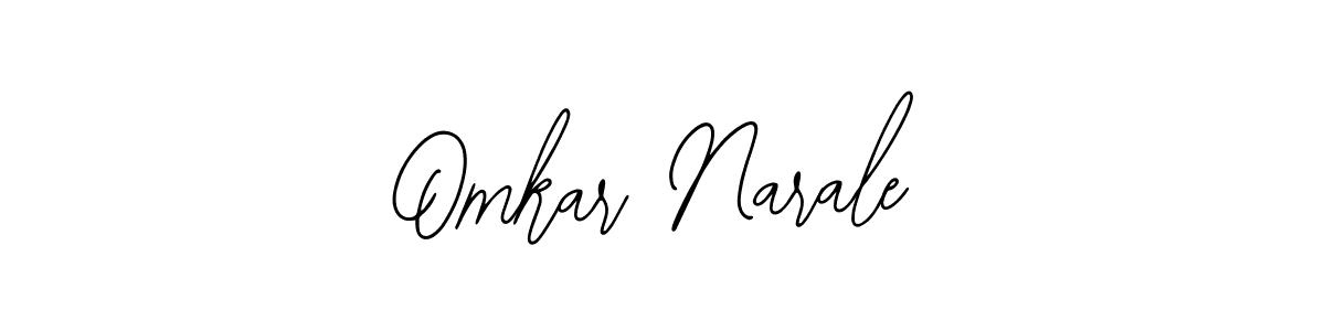 How to make Omkar Narale signature? Bearetta-2O07w is a professional autograph style. Create handwritten signature for Omkar Narale name. Omkar Narale signature style 12 images and pictures png