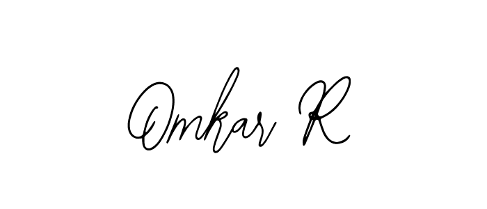 It looks lik you need a new signature style for name Omkar R. Design unique handwritten (Bearetta-2O07w) signature with our free signature maker in just a few clicks. Omkar R signature style 12 images and pictures png