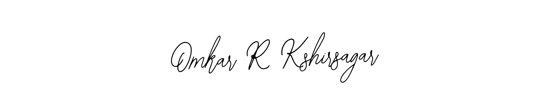 How to Draw Omkar R Kshirsagar signature style? Bearetta-2O07w is a latest design signature styles for name Omkar R Kshirsagar. Omkar R Kshirsagar signature style 12 images and pictures png