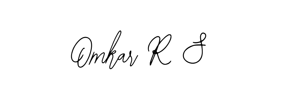 It looks lik you need a new signature style for name Omkar R S. Design unique handwritten (Bearetta-2O07w) signature with our free signature maker in just a few clicks. Omkar R S signature style 12 images and pictures png