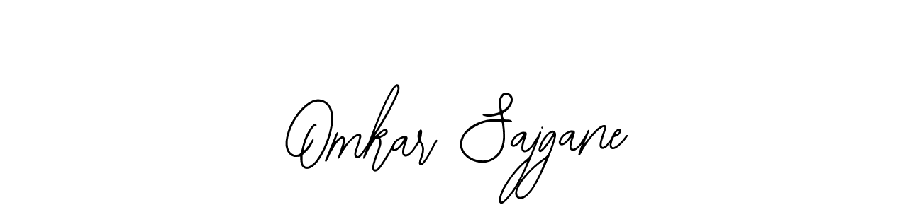 How to make Omkar Sajgane signature? Bearetta-2O07w is a professional autograph style. Create handwritten signature for Omkar Sajgane name. Omkar Sajgane signature style 12 images and pictures png
